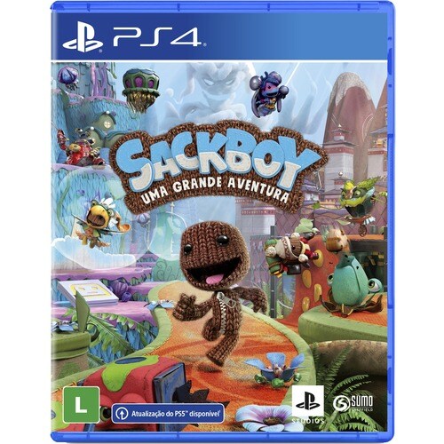 Sony Sackboy: Uma Grande Aventura - Action/Adventure Game - Portuguese (Brazilian) - PlayStation 4