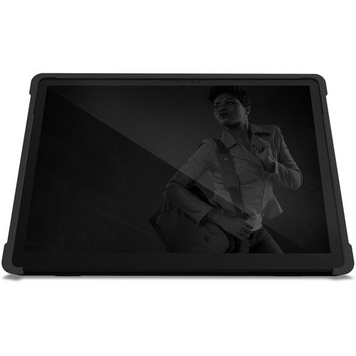STM Goods Dux Shell Case for Microsoft Surface Pro X Tablet - Black, Transparent - 1219.20 mm Drop Height