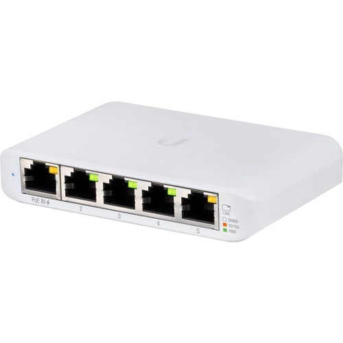Ubiquiti Compact 5-Port Gigabit Switch - 5 Ports - Manageable - Gigabit Ethernet - 10/100/1000Base-T - 2 Layer Supported -
