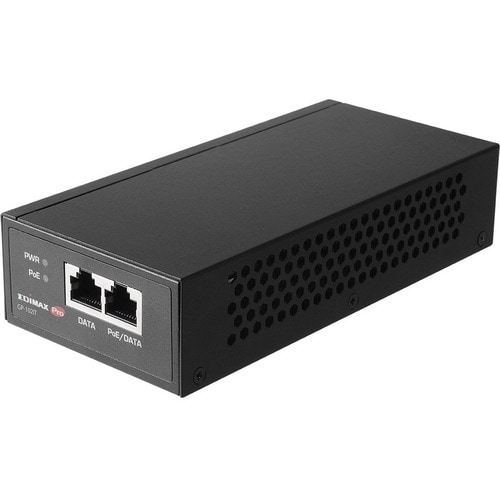 Iniettore PoE Edimax GP-102IT - 54 V DC, 1,67 A Uscita - 1 x Gigabit Ethernet Porta/e di ingresso - 60 W