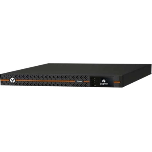 VERTIV EDGE-1000IRM1U 1kVA Rack-mountable UPS - 1U Rack-mountable - AVR - 3 Hour Recharge - 5 Minute Stand-by - 230 V AC I