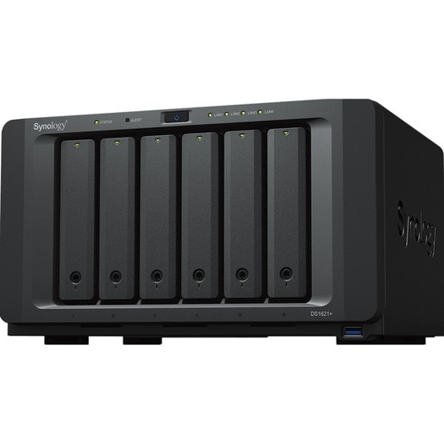 6-bay DiskStation (up to 16-bay) Quad Core 2.2 GHz 4GB RAM (up to 32GB) Built-in two M.2 NVMe SSD slots 10GbE NIC support 