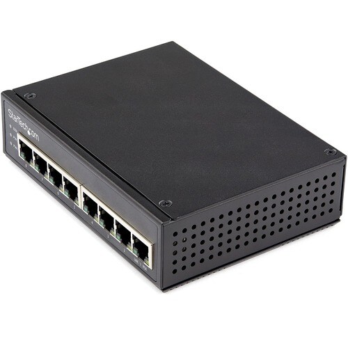 StarTech.com 8 Ports Ethernet Switch - Gigabit Ethernet - 10/100/1000Base-T - 2 Layer Supported - 206 W Power Consumption 