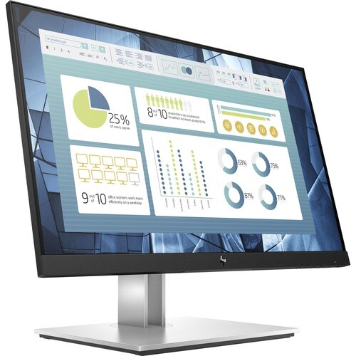 HP E22 G4 21.5" Full HD LED LCD Monitor - 16:9 - Black, Silver - 22" Class - In-plane Switching (IPS) Technology - 1920 x 