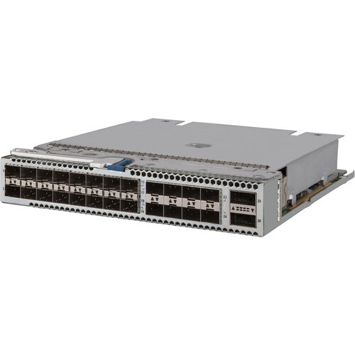 HPE 5930 24-port SFP+ and 2-port QSFP+ Module - For Data Networking, Optical Network - 26 x Expansion Slots