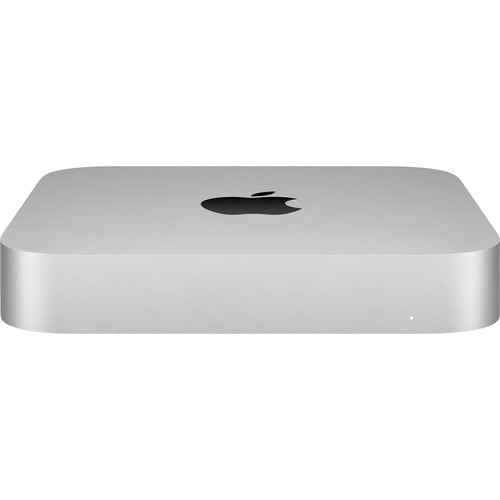Apple Mac mini MGNT3X/A Desktop Computer - Apple - 8 GB - 512 GB SSD - Mini PC - Silver - macOS Big Sur - IEEE 802.11ax - 