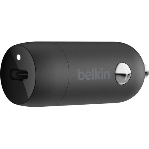 Belkin BOOST↑CHARGE 20W USB-C PD Car Charger - For iPhone, Smartphone, iPad Pro, Tablet PC