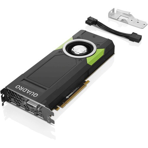 ThinkStation NVidia Quadro P5000 DPx4  DVI-D x1 16GB GDDR5 Graphics Card with Short Extender