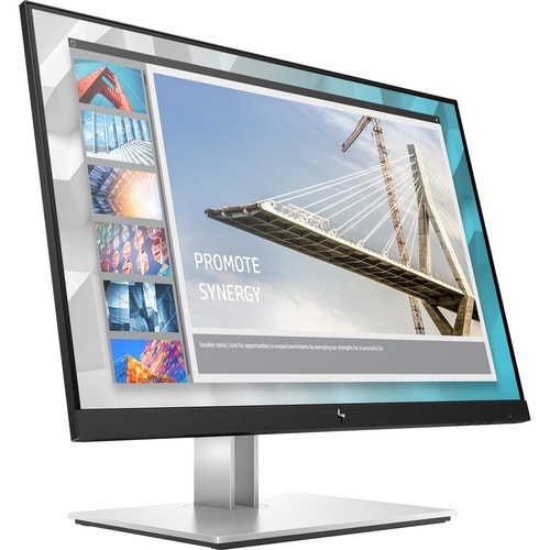 HP E24i G4 24.0" Class WUXGA LCD Monitor - 16:10 - Black/Silver - 61 cm (24") Viewable - In-plane Switching (IPS) Technolo