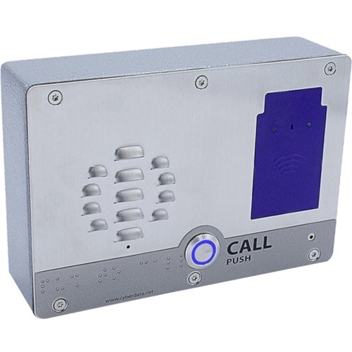 CyberData 011477 SIP Outdoor Intercom with RFID - Cable for VoIP Device