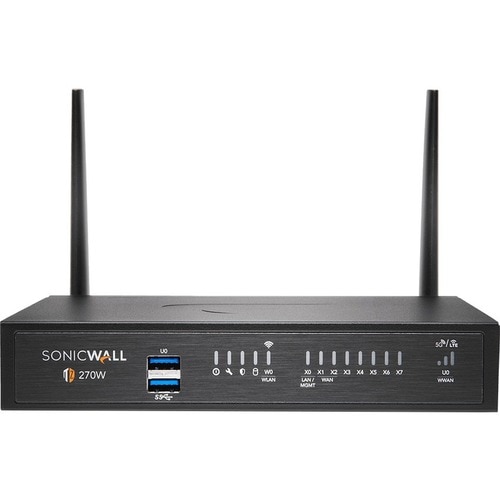 SonicWall TZ270 Network Security/Firewall Appliance - Intrusion Prevention - 8 Port - 1000Base-T - Gigabit Ethernet - 2 Gb