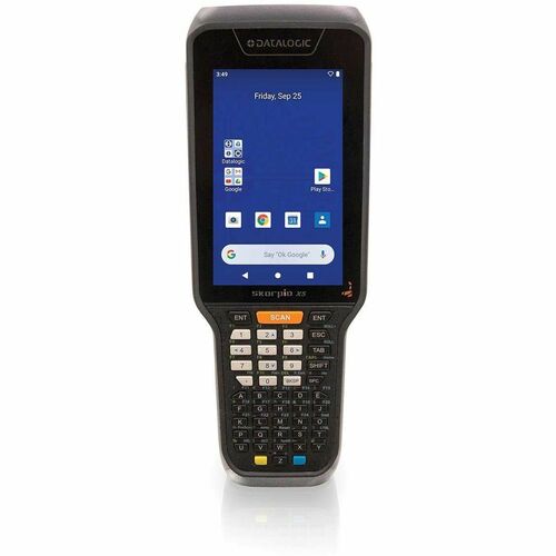 Datalogic Skorpio X5 Rugged Handheld Terminal - 1D, 2D - Black - Laser Light Source - Imager - Qualcomm - SD660 - 10.9 cm 