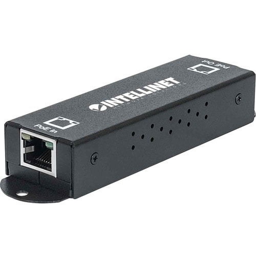 Gigabit High-Power PoE+ Extender Repeater, IEEE 802.3at/af Power over Ethernet (PoE+/PoE), metal - Network (RJ-45) - Metal