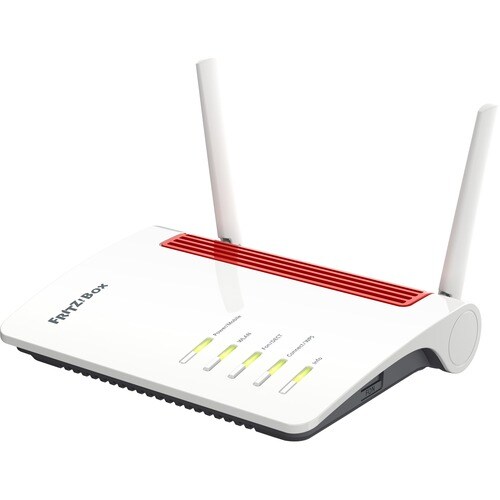FRITZ! FRITZ!Box 6850 Wi-Fi 5 IEEE 802.11ac Cellular Wireless Router - 4G - LTE 700, LTE 800, LTE 850, LTE 900, LTE 1500, 