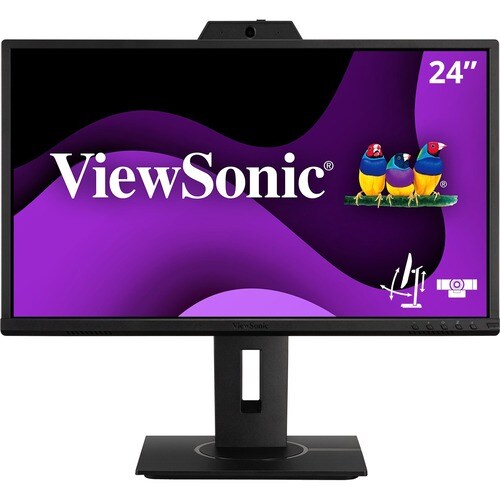 ViewSonic Graphic VG2440V 24 Zoll Class Webcam Full HD LED-Monitor - 16:9 Format - Schwarz - 60,5 cm (23,8 Zoll) Viewable 