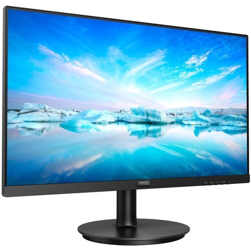 Philips 242V8LA 24.0" Class Full HD LCD Monitor - 16:9 - Textured Black - 60.5 cm (23.8") Viewable - Vertical Alignment (V