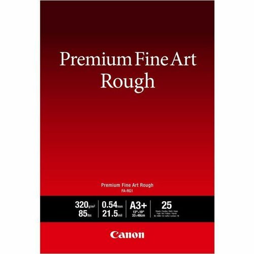 Canon Premium Fine Art FA-RG1 Jato de tinta Papel fotográfico - Branco - A3+ - 330.20 mm x 482.60 mm - 85 lb Basis Weight 