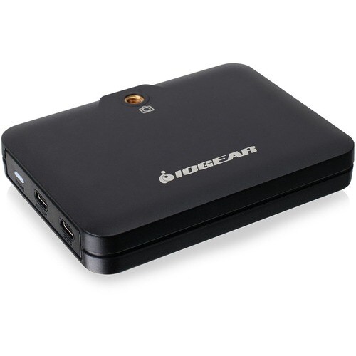 IOGEAR UpStream Mobile Capture Adapter - Functions: Video Capturing, Video Streaming - 3840 x 2160 - USB - 1 - PC, Mac - M