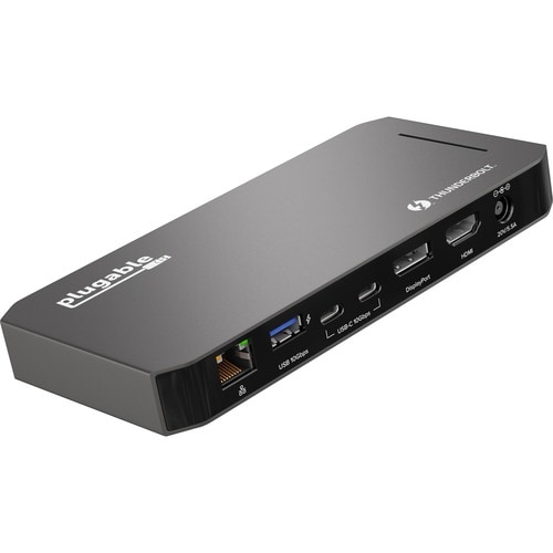 Plugable Thunderbolt Dock - 40Gbps and USB C Docking Station with 96W Charging - Compatible with Mac and Windows Laptops, 