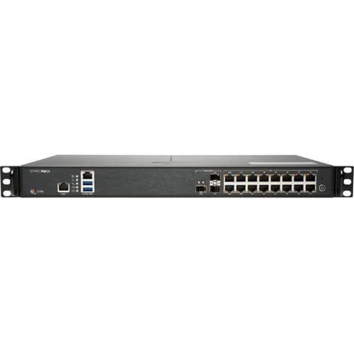 SonicWall NSA 2700 High Availability Firewall - 16 Port - 10/100/1000Base-T, 10GBase-X - 10 Gigabit Ethernet - DES, 3DES, 