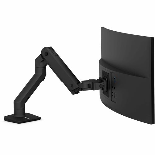 HX Monitor Arm in Schwarz - Monitorhalterung / Displayhalterung für Tischmontage mit patentierter CF-Technologie für Bilds