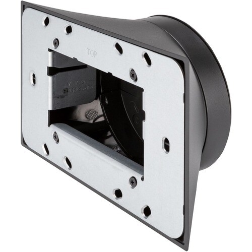 Crestron TSW-770-MSMK-B-S Surface Mount for Touchscreen Monitor, Light Bar - Black Smooth - Plastic