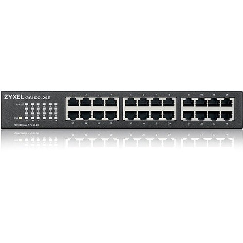 ZYXEL GS1100 GS1100-24E 24 Anschlüsse Ethernet-Switch - Gigabit-Ethernet - 100/1000Base-T - 2 Unterstützte Netzwerkschicht