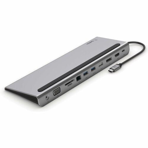 Belkin Connect USB-Typ C Docking Station für Monitor, Tablet-PC, Notebook - Ladefunktion - Speicherkartenleser - SD, micro