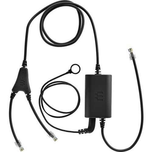 EPOS Shoretel Electronic Hook Switch Cable - Audio Cable for Audio Device, Headset, IP Phone - Black