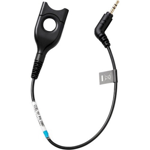 EPOS Standard Bottom Cable, ED to 2.5 3 Pole - Easy Disconnect/Sub-mini phone Audio Cable for Audio Device - First End: 1 