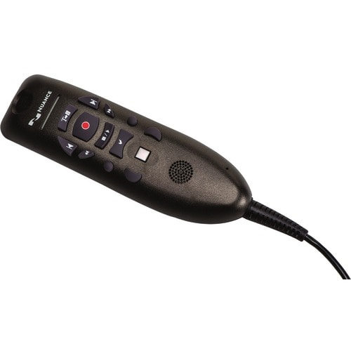 Nuance PowerMic III Wired Microphone - 20 Hz to 16 kHz - Uni-directional - Handheld - USB