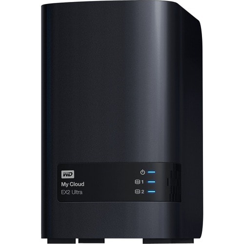 WD My Cloud Expert WDBVBZ0320JCH-EESN 2 x Total Bays NAS Storage System - 32 TB HDD - Marvell ARMADA 385 Dual-core (2 Core