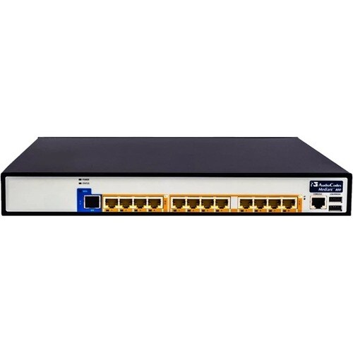 AudioCodes Mediant 800C VoIP-Gateway - 4 x FXS - Gigabit-Ethernet - E-Carrier, T-Carrier - 1U Hoch - Rackmount, Desktop