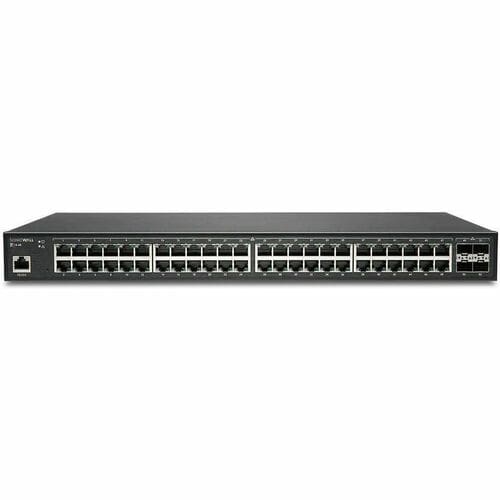 SonicWall SWS14-48FPOE Ethernet Switch - 48 Ports - Manageable - Gigabit Ethernet, 10 Gigabit Ethernet - 1000Base-T, 10GBa