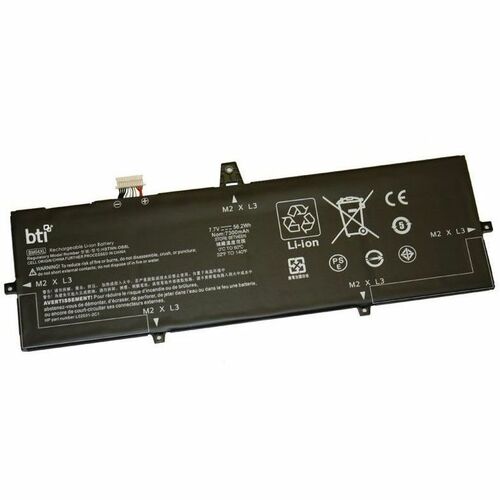BTI Batterie - 4-Zelle Lithium-Ionen (Li-Ionen) - BTI 4-Cell Li-Ion 56Wh Laptop Battery für HP EliteBook x360 1030 G3, Art
