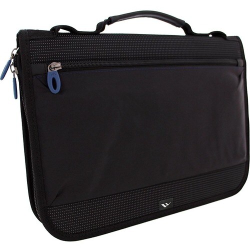 Brenthaven Tred Carrying Case (Folio) for 13" ID Card - Black - Heat Resistant, Shock Absorbing - Polyester Body - Handle 