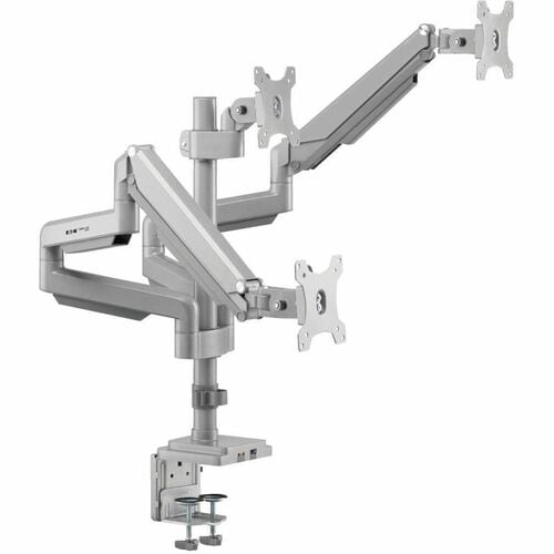 Tripp Lite series DDR1730TAL Desk Mount for Flat Panel Display, Monitor, HDTV - Silver - 3 Display(s) Supported - 30" Scre