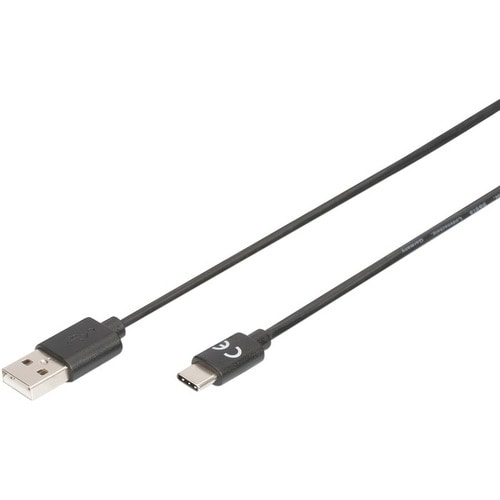 Digitus 1.80 m USB Data Transfer Cable for PC, Tablet, Smartphone, Notebook - 1 - First End: 1 x USB 2.0 Type A - Male - S