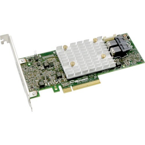 Controlador SAS Microchip Adaptec SmartRAID 3102E-8i - 12Gb/s SAS - PCI Express 3.0 x8 - Tarjeta Plug-in - 2 GB - Compatib