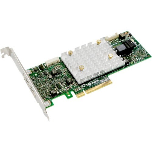 Microchip SmartRAID 3101E-4i SAS Controller - 12Gb/s SAS - PCI Express 3.0 x8 - 1 GB - Plug-in Card - RAID Supported - 1, 