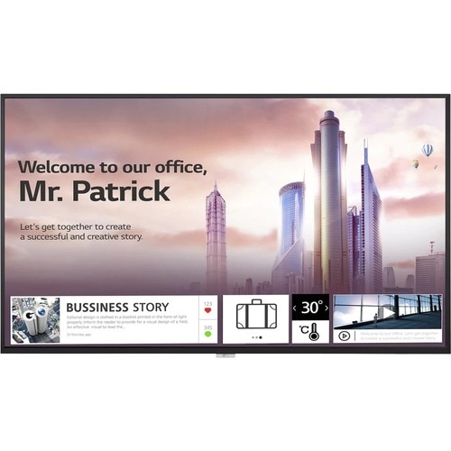 LG 55UH5F-H 139.7 cm (55") LCD Digital Signage Display - Energy Star - 3840 x 2160 - LED - 500 cd/m² - 2160p - USB - HDMI 