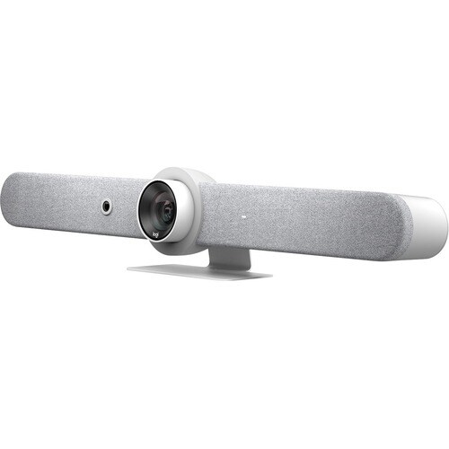 Logitech Rally Bar Video Conferencing Camera - 30 fps - White - USB 3.0 - 3840 x 2160 Video - 3x Digital Zoom - Microphone