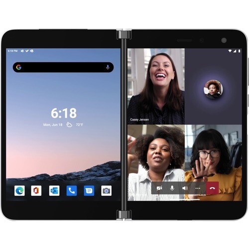 Microsoft Surface Duo 256 GB Smartphone - 20,6 cm (8,1 Zoll)AMOLED2700 x 1800 - Qualcomm Kryo 485Single-Core 2,84 GHz - 6 