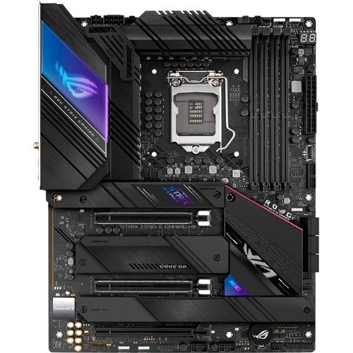 Asus ROG Strix Z590-E GAMING WIFI Desktop Motherboard - Intel Z590 Chipset - Socket LGA-1200 - Intel Optane Memory Ready -