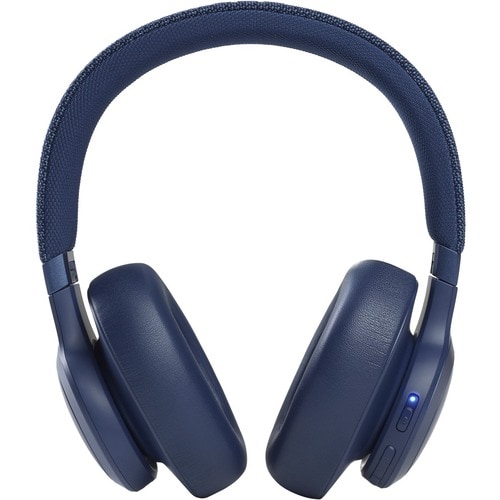 JBL LIVE 660NC Wireless Over-the-head Stereo Headset - Blue - Binaural - Circumaural - Bluetooth - Noise Canceling