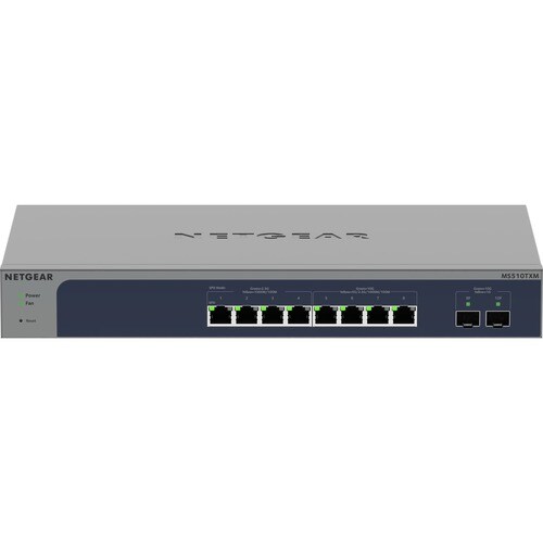 Netgear MS510TXM 8 Ports Manageable Ethernet Switch - 3 Layer Supported - Modular - 47 W Power Consumption - Twisted Pair,