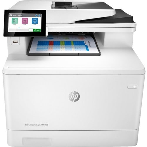 HP LaserJet Enterprise M480f Wireless Laser Multifunction Printer - Colour - Copier/Fax/Printer/Scanner - 27 ppm Mono/27 p