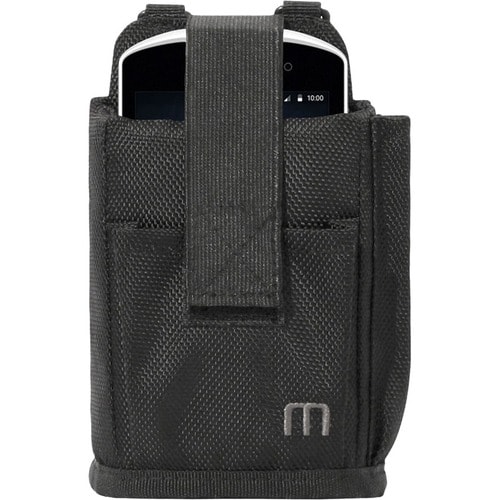 MOBILIS Carrying Case (Holster) Handheld Terminal, Smartphone, Tablet - Black - Drop Resistant - 1680D Polyester Body - Be
