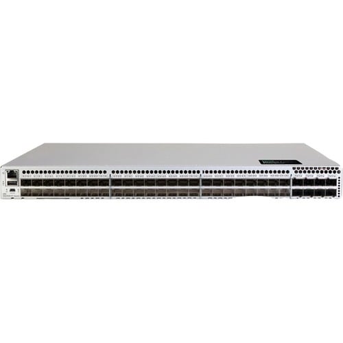 HPE SN6700B 64 Gbit/s Fibre Channel Switch - 56 Fiber Channel Ports - 56 x Total Expansion Slots - Rackmount - 1U - Redund