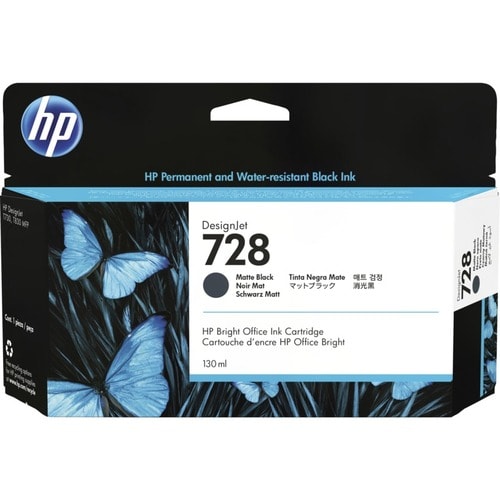 CARTUCHO TINTA HP 728 PRETO FOSCO 130 ML UK